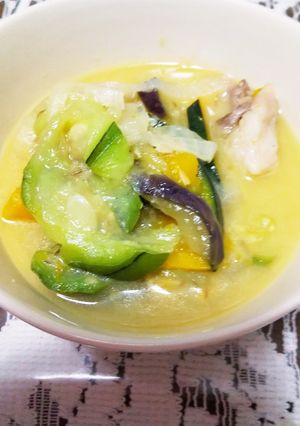 へちまと豚肉の炒めもの-レシピのメイン写真