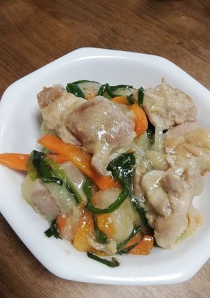 冷凍下味　中華塩だれチキン-レシピのメイン写真