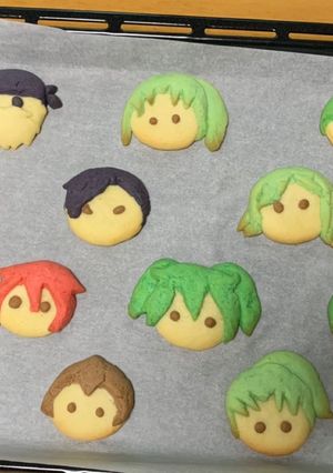 可愛い❤イナイレ⚡キャラクタークッキー-レシピのメイン写真