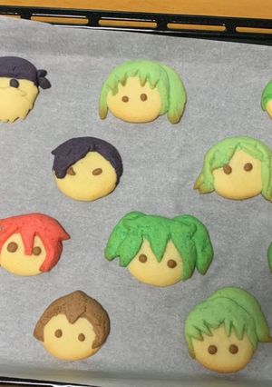 可愛い❤イナイレ⚡キャラクタークッキー-レシピのメイン写真
