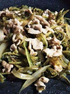 苦くないゴーヤと豚肉(orツナ)の炒め物-レシピのメイン写真