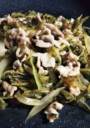 苦くないゴーヤと豚肉(orツナ)の炒め物-レシピのメイン写真