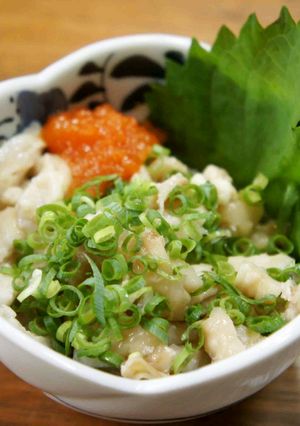 鶏皮の酢の物-レシピのメイン写真