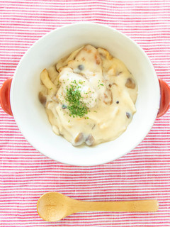 鶏肉ときのこのクリーム煮-レシピのメイン写真