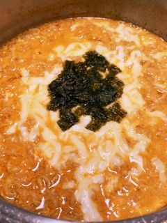 最後まで美味しく!辛ラーメンアレンジ-レシピのメイン写真