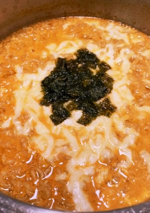 最後まで美味しく！辛ラーメンアレンジ-レシピのメイン写真