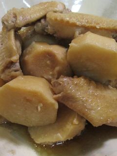 鶏手羽先と里芋の炒め煮(圧力鍋)-レシピのメイン写真