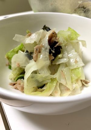 キャベツのツナバター和え-レシピのメイン写真
