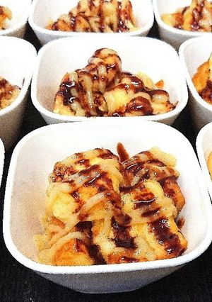 チョコとバナナソースのフレンチトースト-レシピのメイン写真