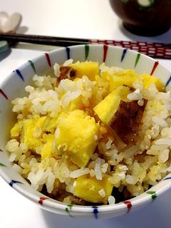 塩麹でさつまいもご飯-レシピのメイン写真