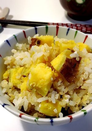 塩麹でさつまいもご飯-レシピのメイン写真