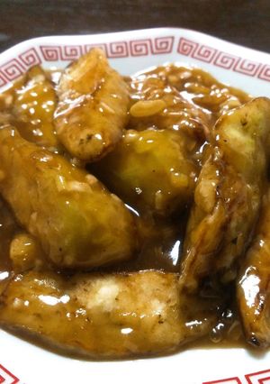 （お店・プロの味）揚げ茄子のあんかけ-レシピのメイン写真