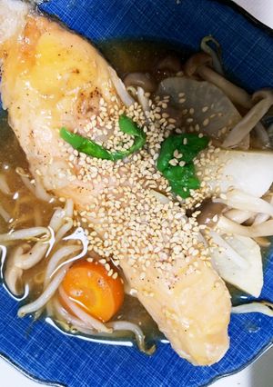 全てレンジ鮭と大根野菜たっぷり煮付け風-レシピのメイン写真