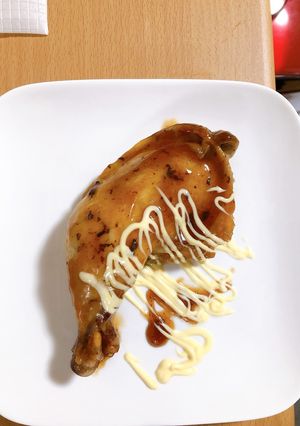 材料3種!レンジで簡単照り焼きチキン-レシピのメイン写真