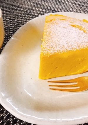 乳製品・小麦粉不使用!かぼちゃのケーキ-レシピのメイン写真