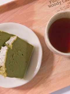 ダイエット中のおやつに!おから抹茶ケーキ-レシピのメイン写真