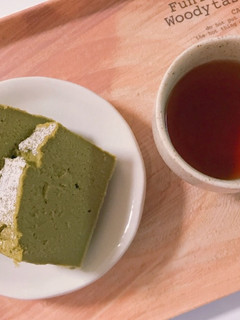 ダイエット中のおやつに!おから抹茶ケーキ-レシピのメイン写真