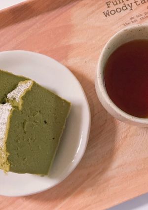 ダイエット中のおやつに！おから抹茶ケーキ-レシピのメイン写真