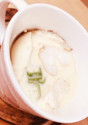 おうどん入の茶碗蒸しinマグカップ-レシピのメイン写真