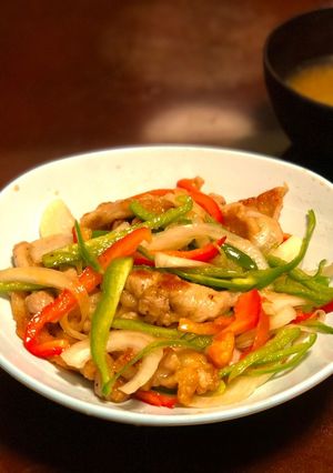 豚こまと色野菜の南蛮漬け-レシピのメイン写真