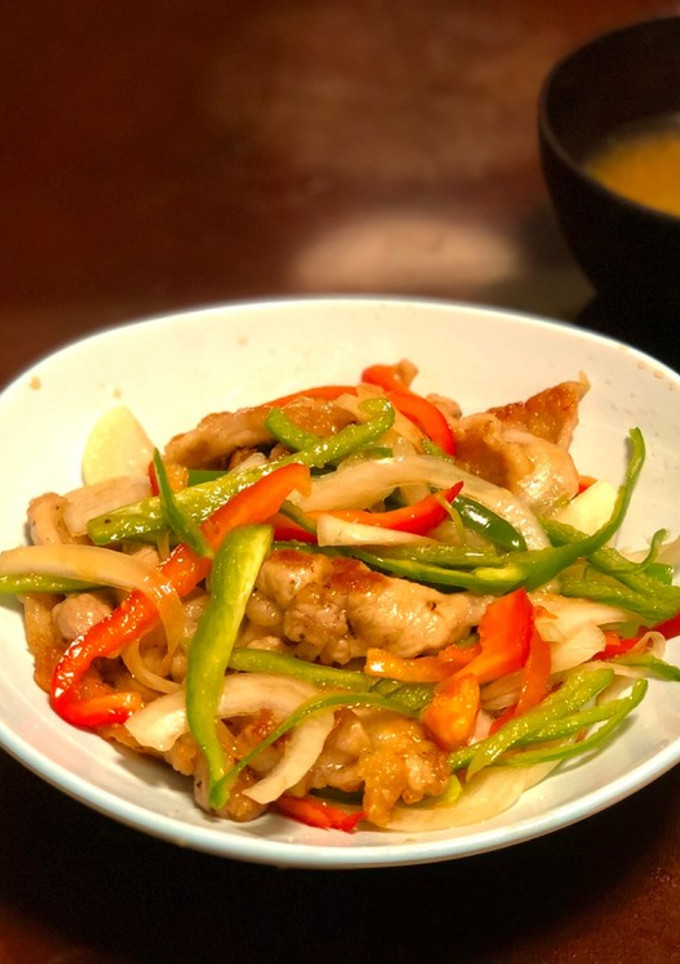 豚こまと色野菜の南蛮漬け-レシピのメイン写真