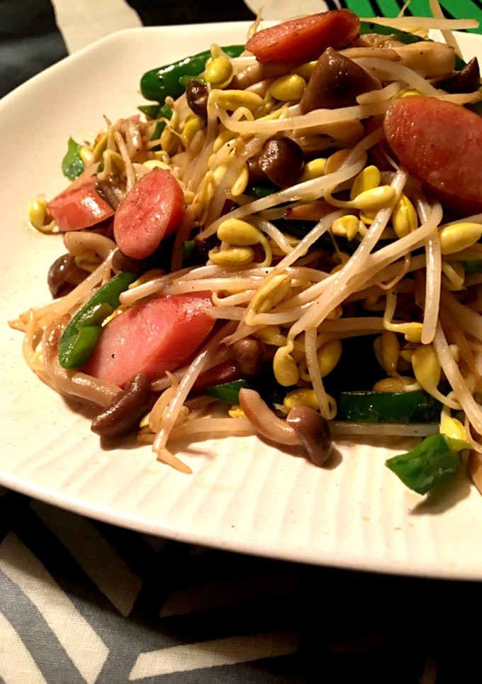 小大豆もやしのオイスターソース炒め-レシピのメイン写真
