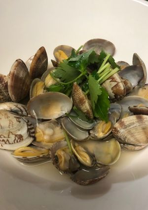 あさりの酒蒸し-レシピのメイン写真
