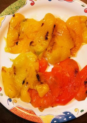 パプリカの丸焼き-レシピのメイン写真