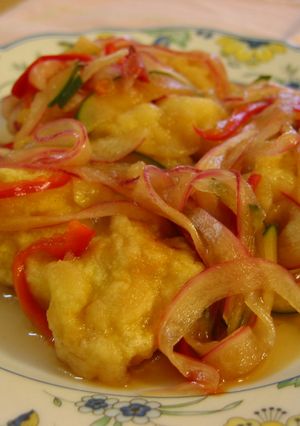 野菜いっぱい☆チキンの南蛮漬け-レシピのメイン写真