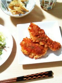 たこ焼き粉でサクふわチキンカツ☆-レシピのメイン写真