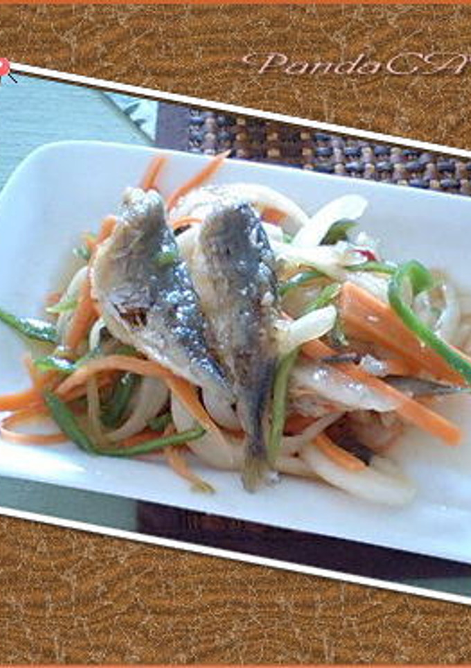 骨まで柔らか～♪豆アジの✿南蛮漬け☆-レシピのメイン写真