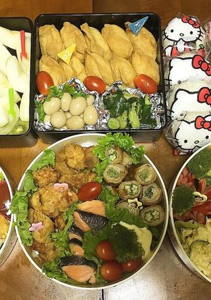 ２０１９　運動会弁当-レシピのメイン写真