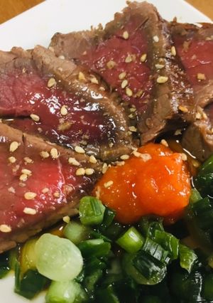 漢の牛タタキ-レシピのメイン写真