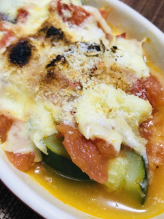 ズッキーニのトマチー焼-レシピのメイン写真