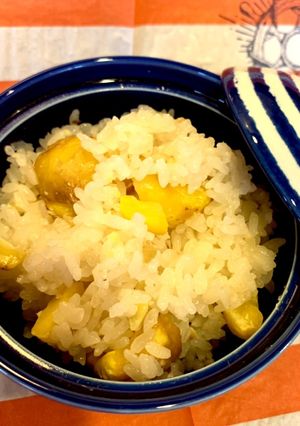 栗おこわ 〜炊飯器で秋の味〜-レシピのメイン写真