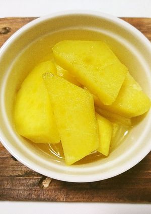 作り置き☆さつまいものはちみつレモン煮-レシピのメイン写真
