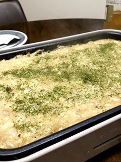 BRUNOコンパクトで、もんじゃ焼き-レシピのメイン写真