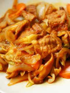 韓国豚肉の甘辛炒め チェユクポックム-レシピのメイン写真