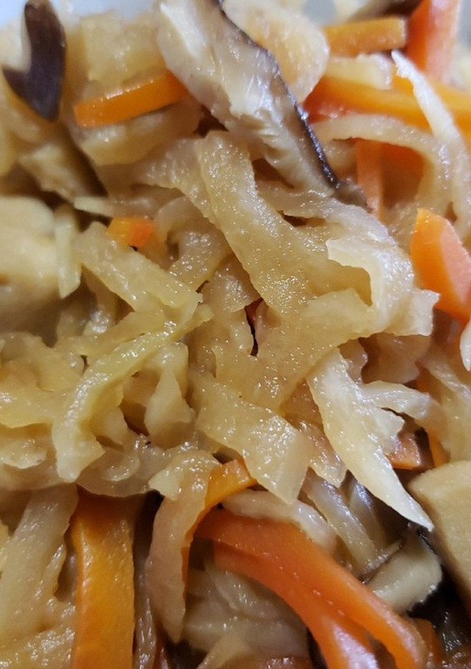 千切り大根の煮物-レシピのメイン写真