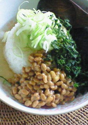 簡単すぎ♪納豆でお茶漬け-レシピのメイン写真