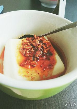 食べるラー油と温奴-レシピのメイン写真