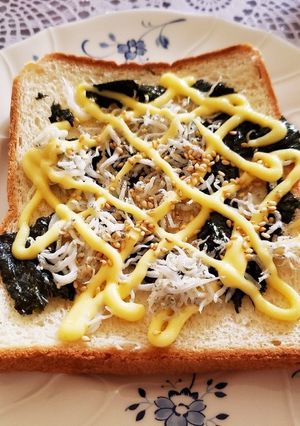 しらす干しと海苔のマヨトースト-レシピのメイン写真