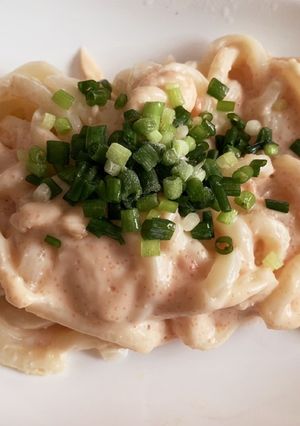 速攻濃厚！クリーム明太うどん-レシピのメイン写真