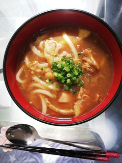 節約☆冷凍カレーでうどん-レシピのメイン写真
