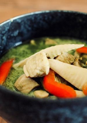 グリーンカレー 抹茶入り-レシピのメイン写真