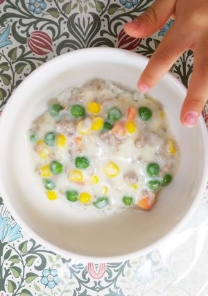 10分ごはん！【幼児食】クリームライス-レシピのメイン写真