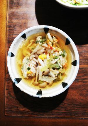 餃子餡を使用★☆肉団子スープ-レシピのメイン写真