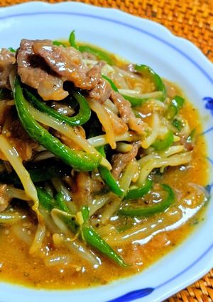 牛肉ともやしのチンジャオ風-レシピのメイン写真