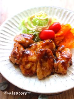 m梅風味♪鶏の照り焼き-レシピのメイン写真