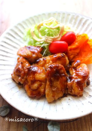 m梅風味♪鶏の照り焼き-レシピのメイン写真